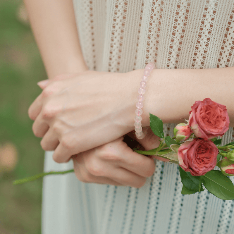 Rose Quart Bracelet Healing